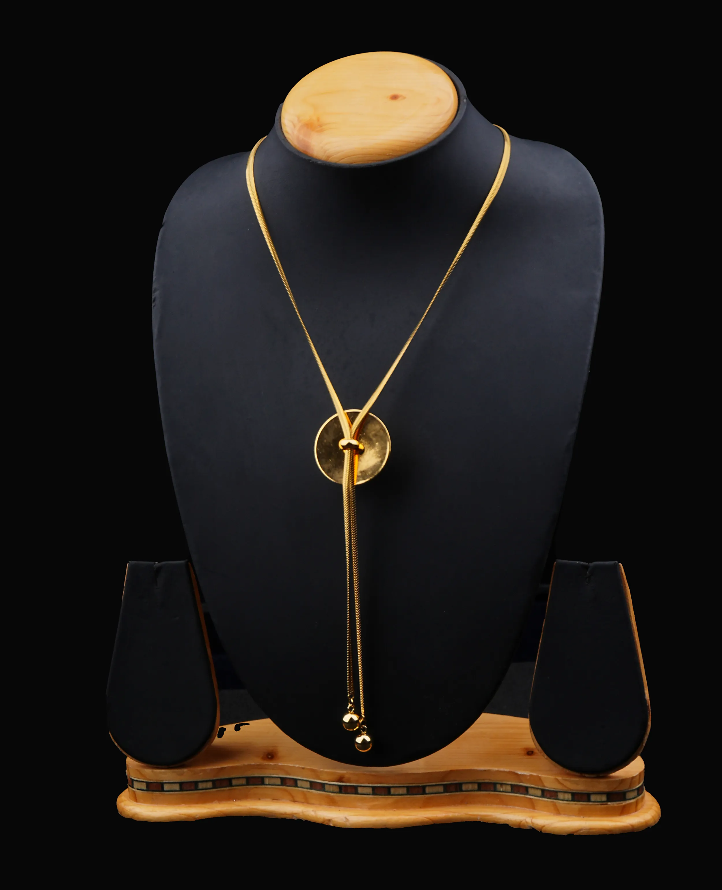 Adjustable Tie Pattern Chain Pendant – Effortlessly Stylish & Versatile