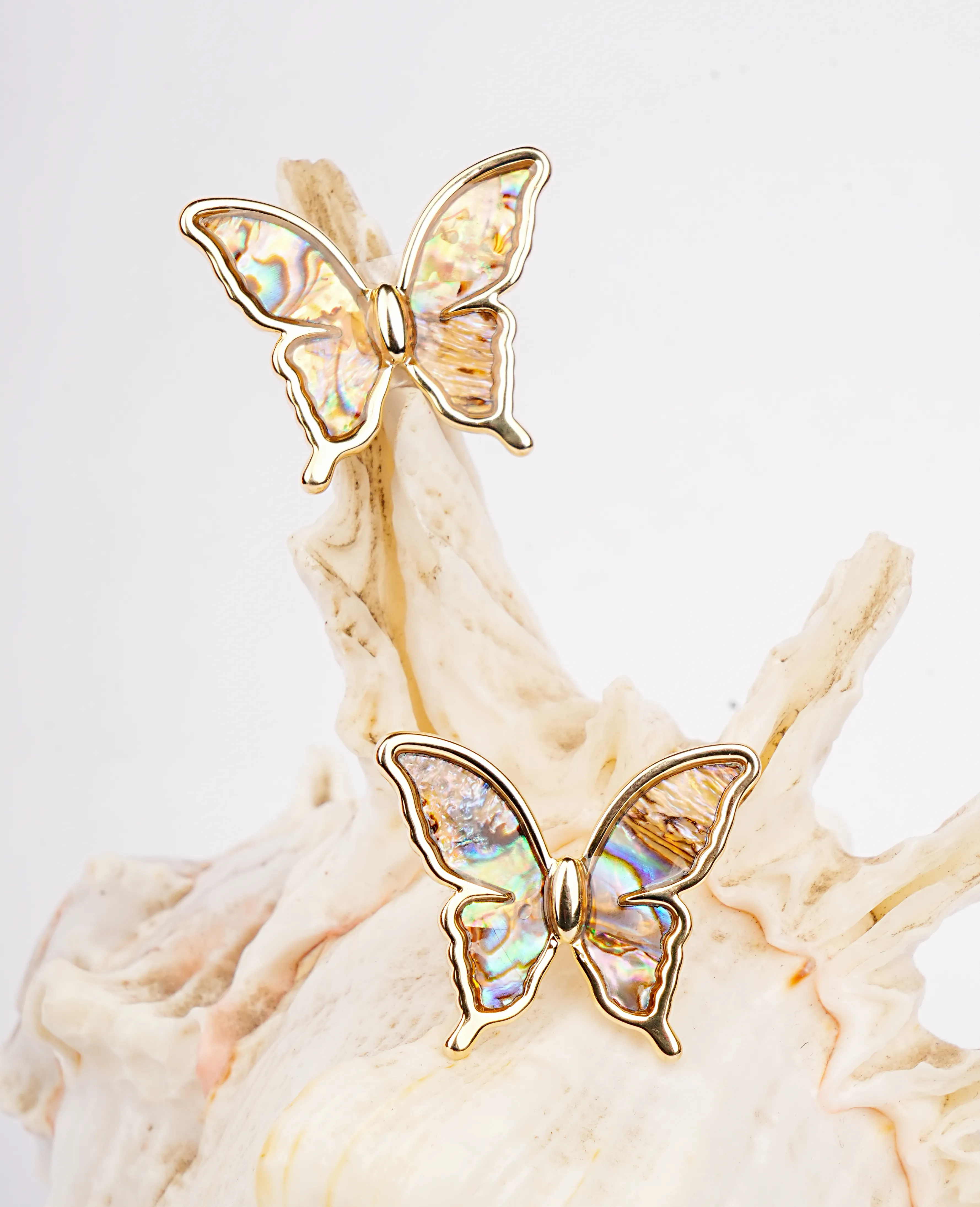 Colorful Urban Butterfly Earrings