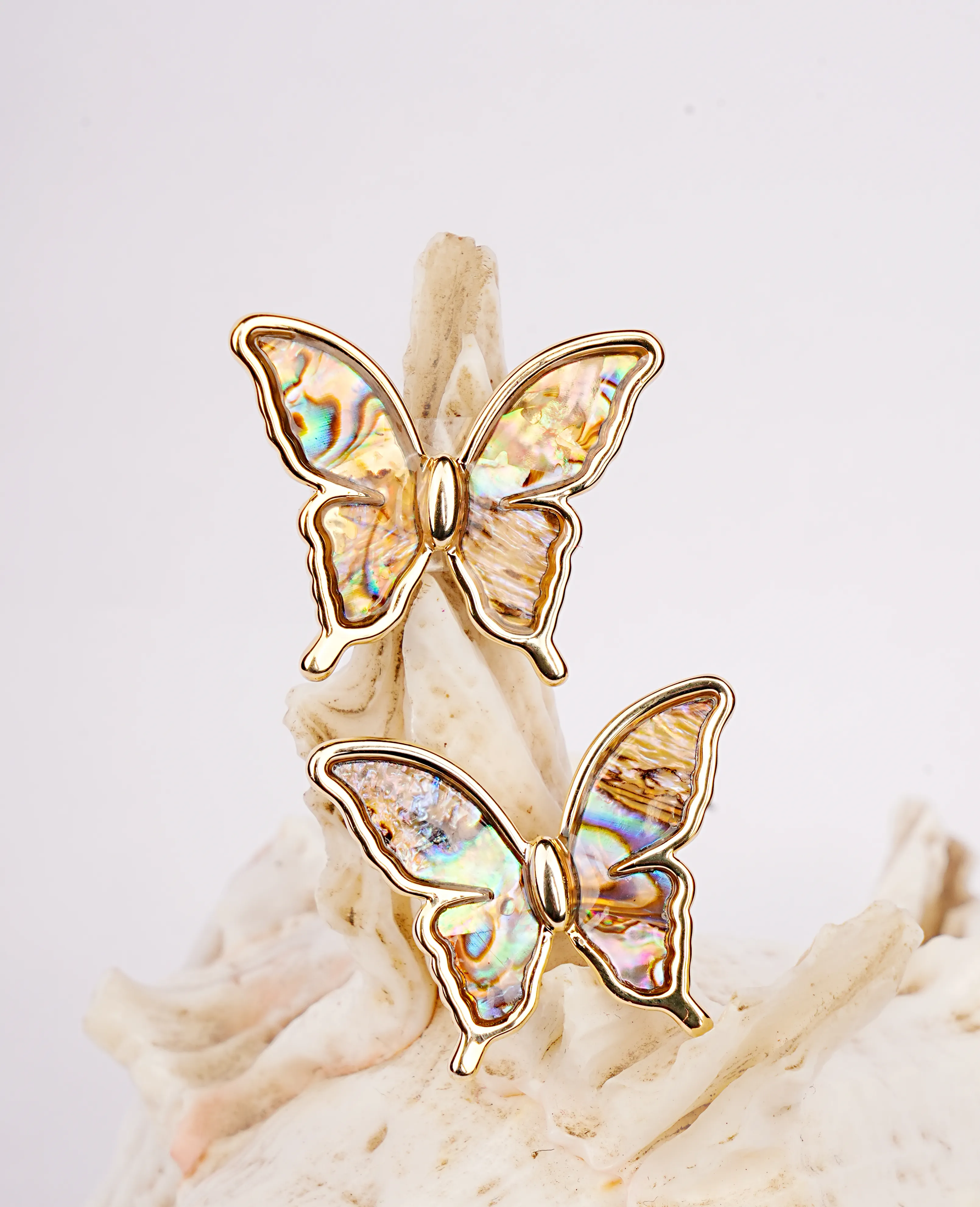 Colorful Urban Butterfly Earrings